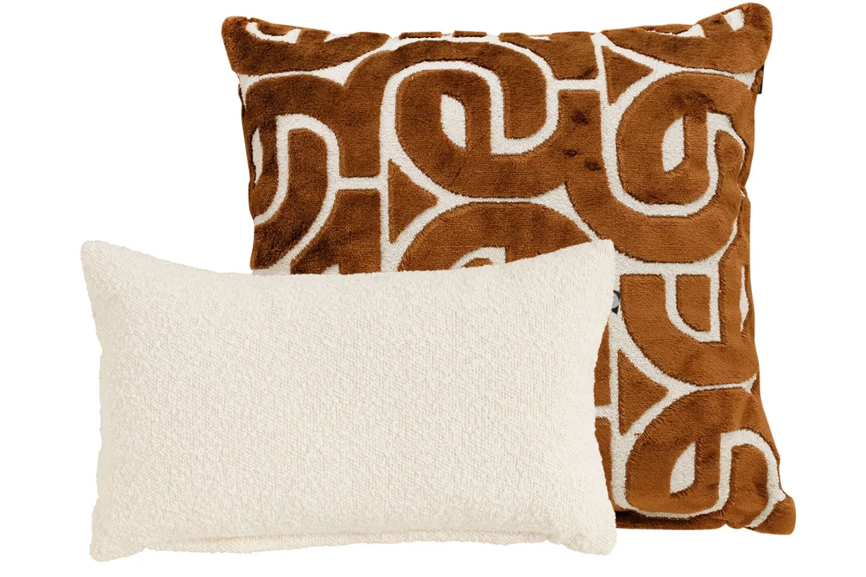 Hartman Estelle Natural/Juan Coffee - Kussenset