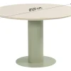 Hartman Girona ronde dining tuintafel Ø120cm - Soft Green