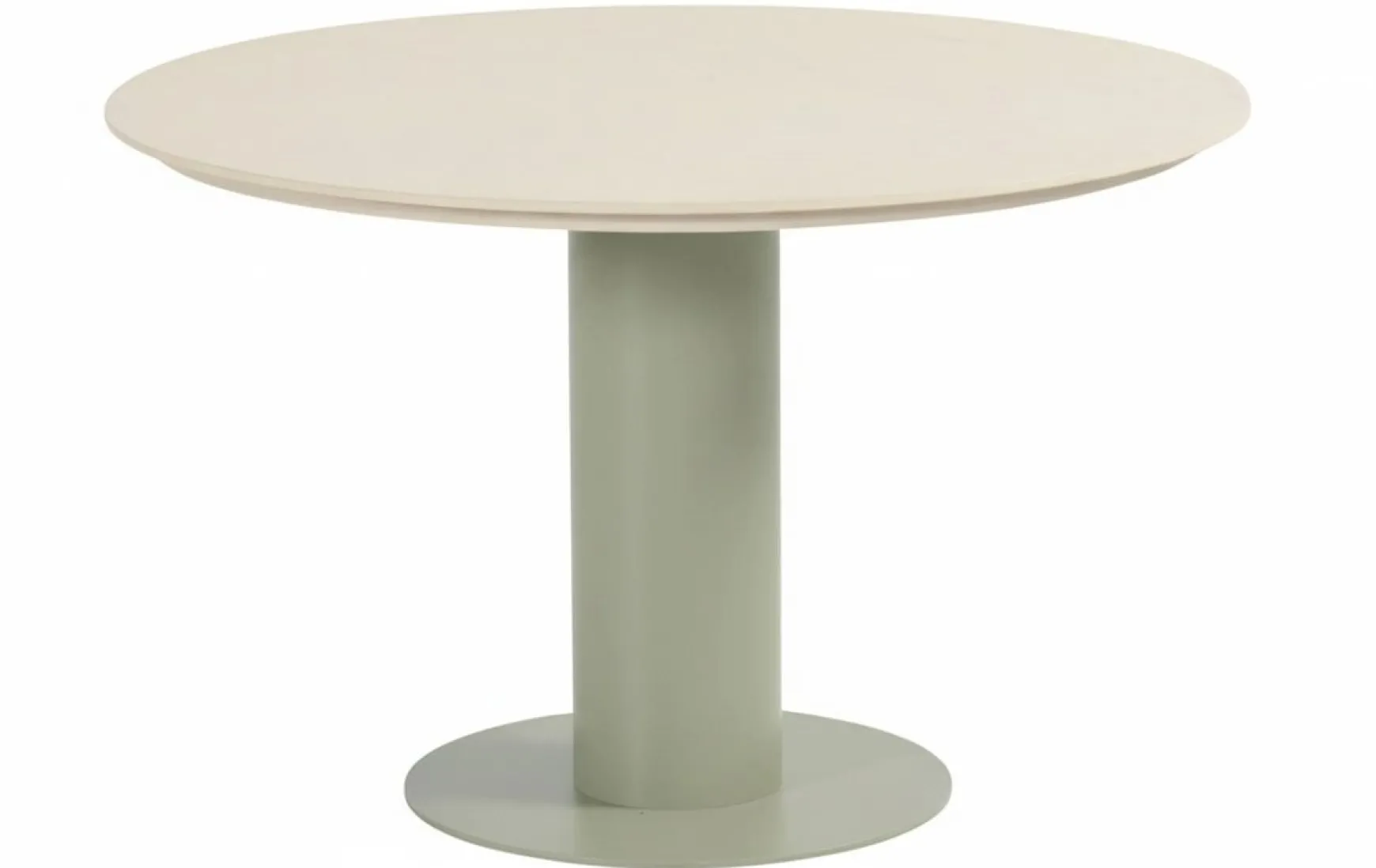 Hartman Girona ronde dining tuintafel Ø120cm - Soft Green