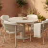 Hartman Girona ronde dining tuintafel Ø120cm - Sand