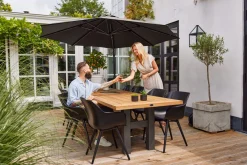 Hartman Heron dining tuintafel 300x100 cm. - Black