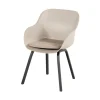 Hartman Le Soleil Element dining armstoel - Soft taupe/Black
