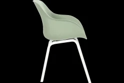 Hartman Le Soleil Element dining armstoel - Sage Green - Alu poot