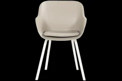 Hartman Le Soleil Element dining armstoel - Soft taupe/white