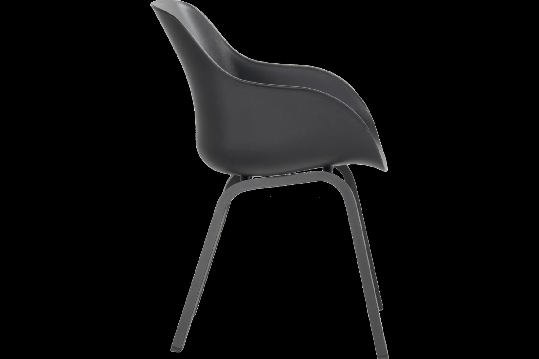 Hartman Le Soleil Element dining armstoel - Carbon black/Black