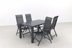 Hartman Milaan/Alma 160 cm. - verstelbare tuinset - 5-delig