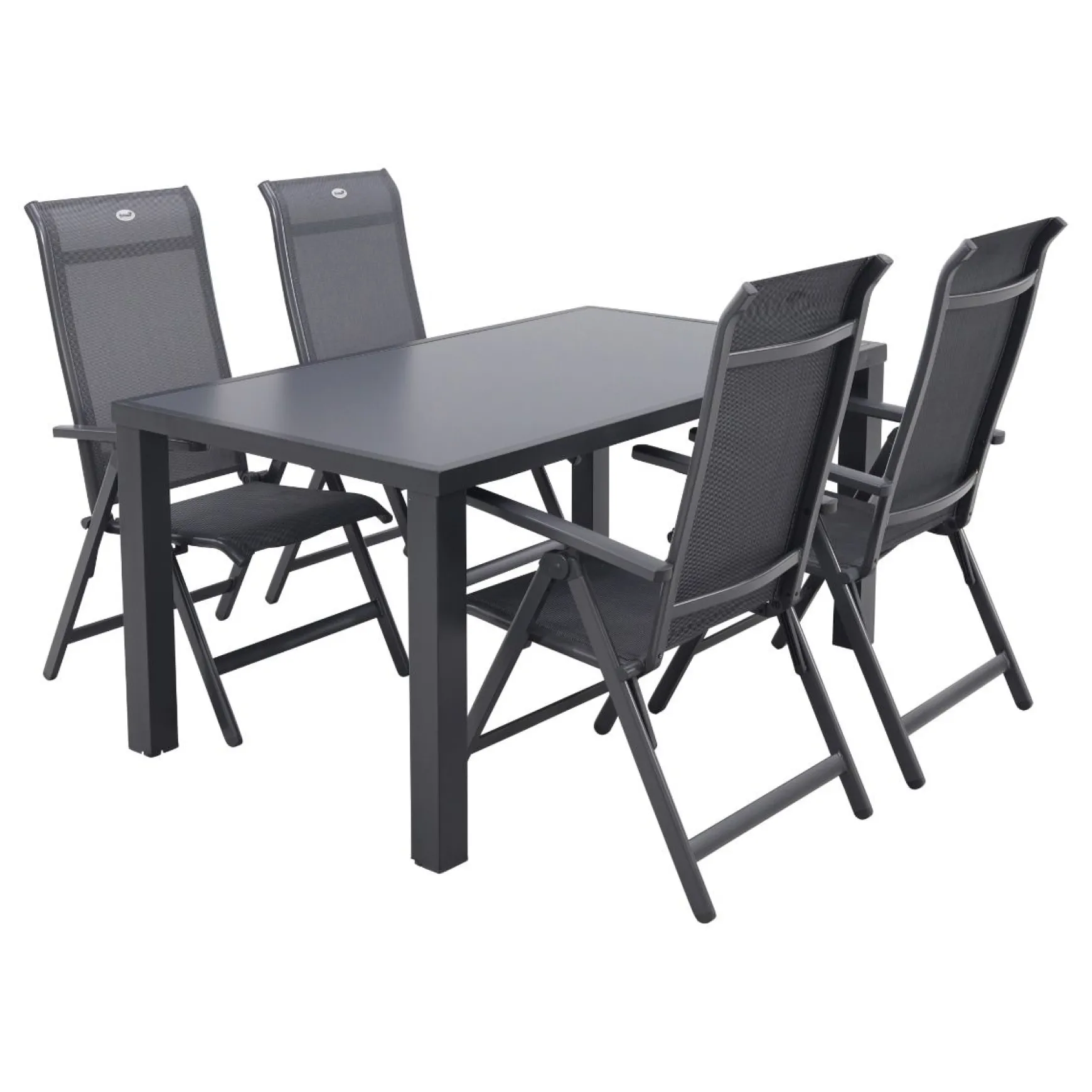 Hartman Milaan/Alma 160 cm. - verstelbare tuinset - 5-delig