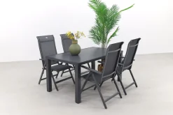 Hartman Milaan/Alma 160 cm. - verstelbare tuinset - 5-delig