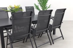 Hartman Milaan/Alma 210 cm. - verstelbare tuinset - 7-delig