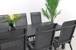 Hartman Milaan/Alma 210 cm. - verstelbare tuinset - 7-delig
