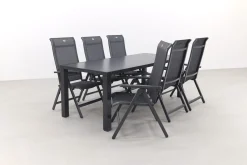 Hartman Milaan/Alma 210 cm. - verstelbare tuinset - 7-delig