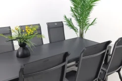 Hartman Milaan/Alma 210 cm. - verstelbare tuinset - 7-delig