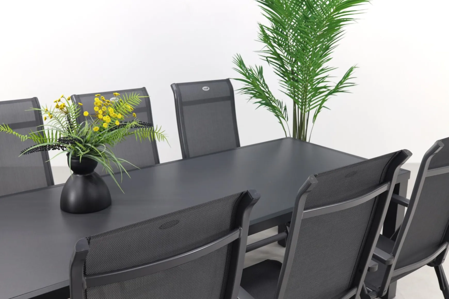 Hartman Milaan/Alma 210 cm. - verstelbare tuinset - 7-delig