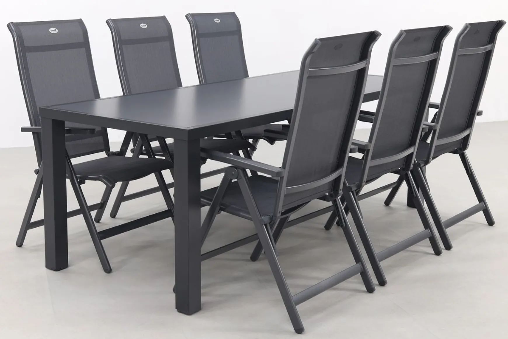 Hartman Milaan/Alma 210 cm. - verstelbare tuinset - 7-delig
