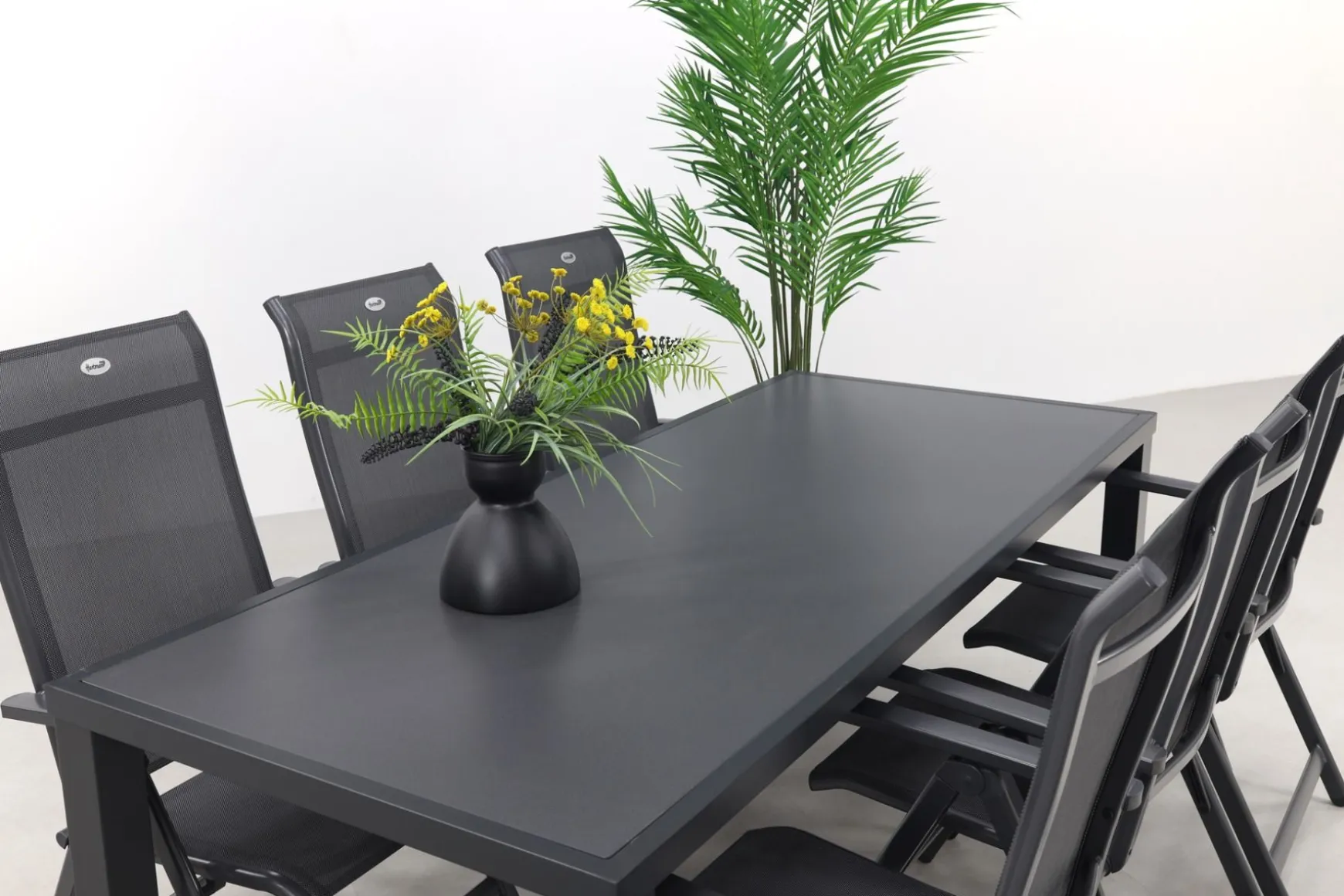 Hartman Milaan/Alma 210 cm. - verstelbare tuinset - 7-delig