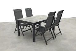 Hartman Milaan/Comino verstelbare tuinset (5-delig) - 163x105 cm.