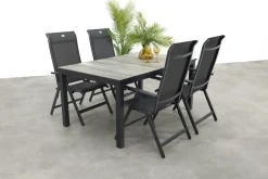 Hartman Milaan/Comino verstelbare tuinset (5-delig) - 163x105 cm.