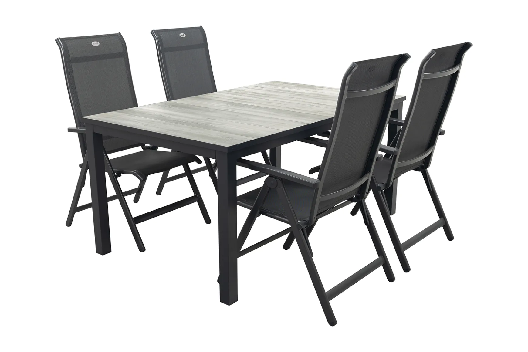 Hartman Milaan/Comino verstelbare tuinset (5-delig) - 163x105 cm.