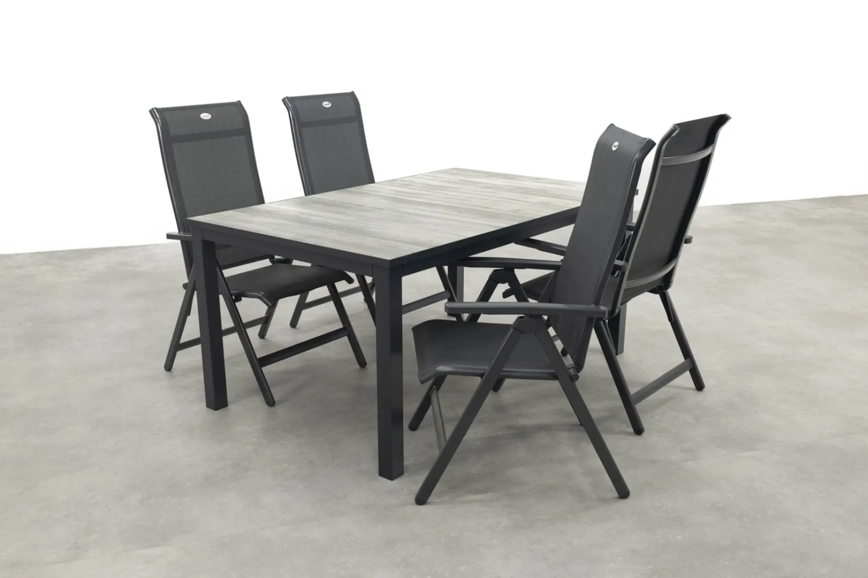Hartman Milaan/Comino verstelbare tuinset (5-delig) - 163x105 cm.