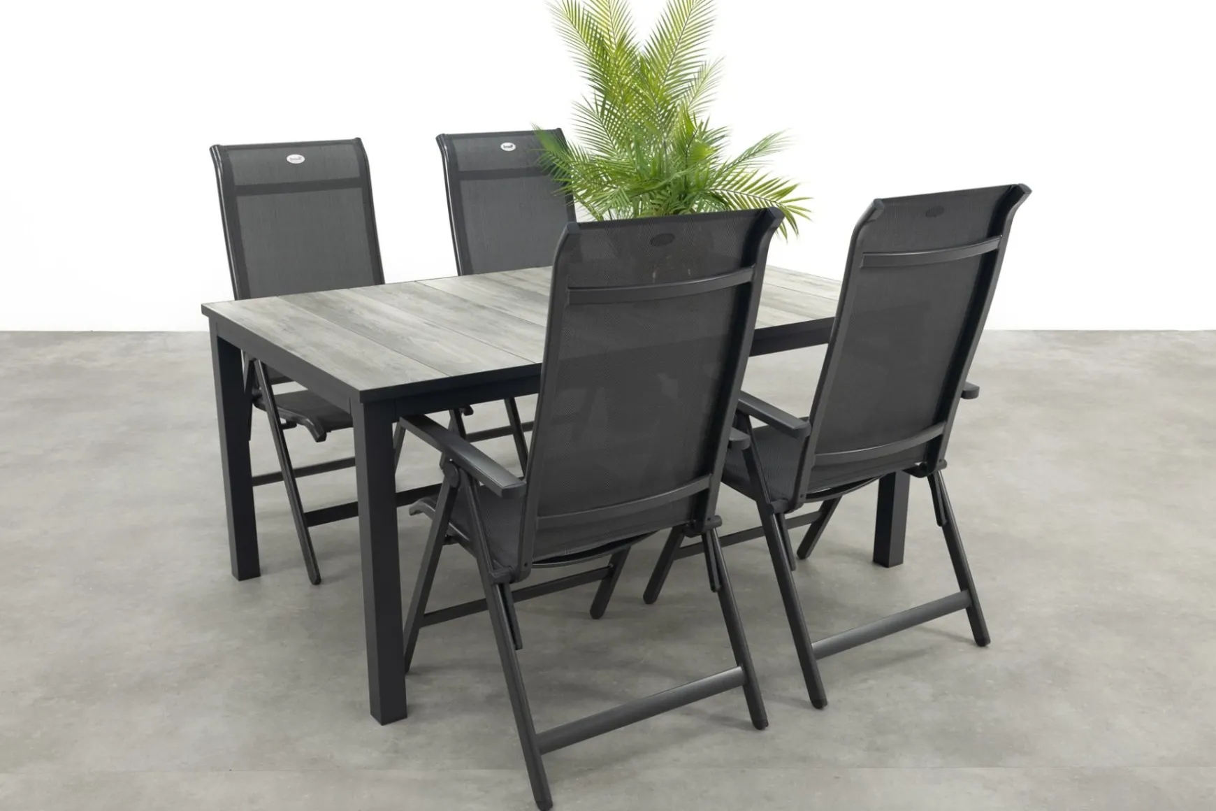 Hartman Milaan/Comino verstelbare tuinset (5-delig) - 163x105 cm.