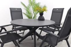 Hartman Milaan/Dublin ronde tuinset - 5-delig - 120 cm.