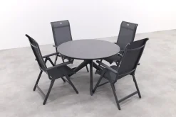 Hartman Milaan/Dublin ronde tuinset - 5-delig - 120 cm.