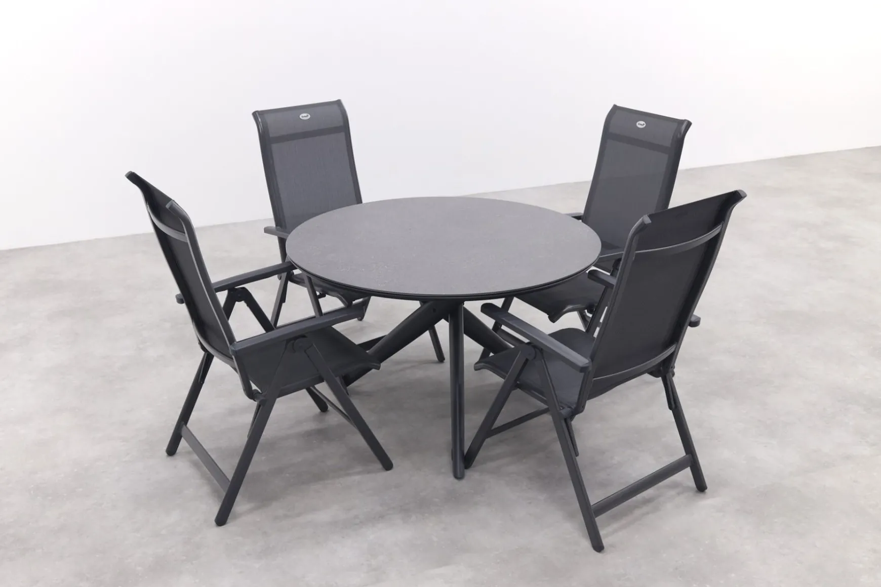 Hartman Milaan/Dublin ronde tuinset - 5-delig - 120 cm.