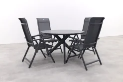 Hartman Milaan/Dublin ronde tuinset - 5-delig - 120 cm.