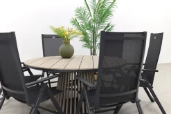 Hartman Milaan/GI Trinxa verstelbare ronde tuinset - 148 cm.