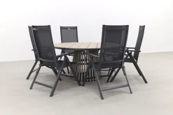 Hartman Milaan/GI Trinxa verstelbare ronde tuinset - 148 cm.