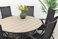 Hartman Milaan/GI Trinxa verstelbare ronde tuinset - 148 cm.