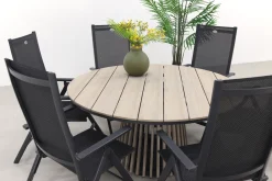 Hartman Milaan/GI Trinxa verstelbare ronde tuinset - 148 cm.