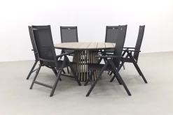 Hartman Milaan/GI Trinxa verstelbare ronde tuinset - 148 cm.