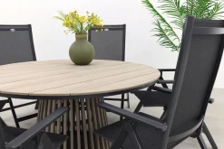 Hartman Milaan/GI Trinxa verstelbare ronde tuinset - 148 cm.