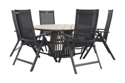 Hartman Milaan/GI Trinxa verstelbare ronde tuinset - 148 cm.