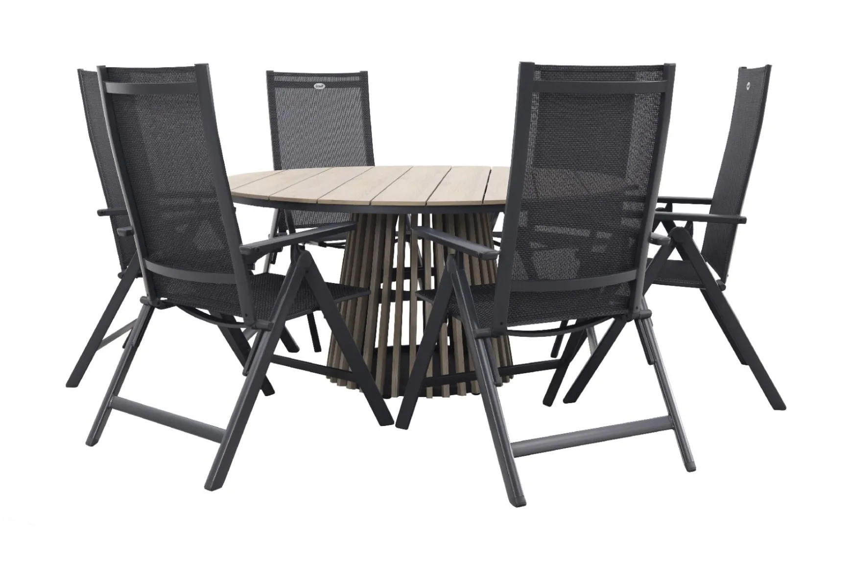 Hartman Milaan/GI Trinxa verstelbare ronde tuinset - 148 cm.