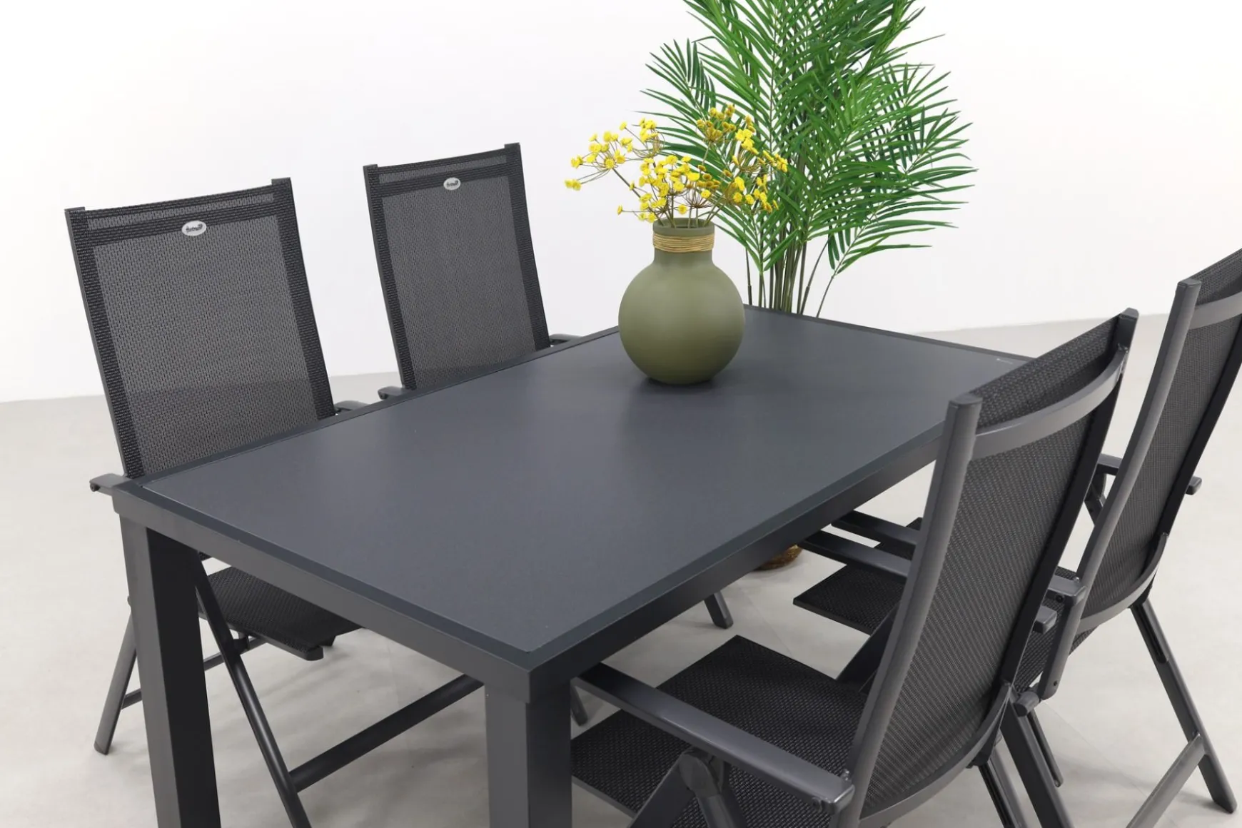 Hartman Napoli/Alma 160 cm. tuinset - 5-delig verstelbaar