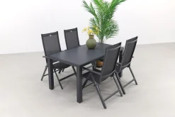 Hartman Napoli/Alma 160 cm. tuinset - 5-delig verstelbaar