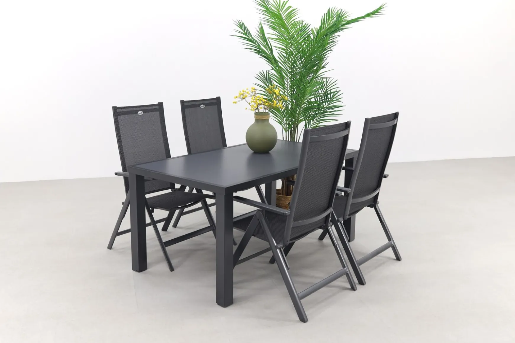 Hartman Napoli/Alma 160 cm. tuinset - 5-delig verstelbaar