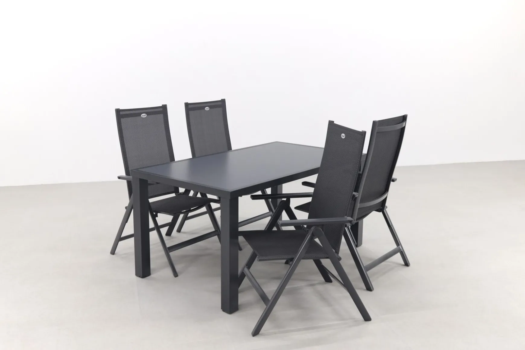 Hartman Napoli/Alma 160 cm. tuinset - 5-delig verstelbaar