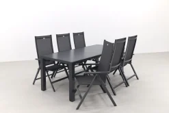 Hartman Napoli/Alma 210 cm. tuinset - 7-delig verstelbaar