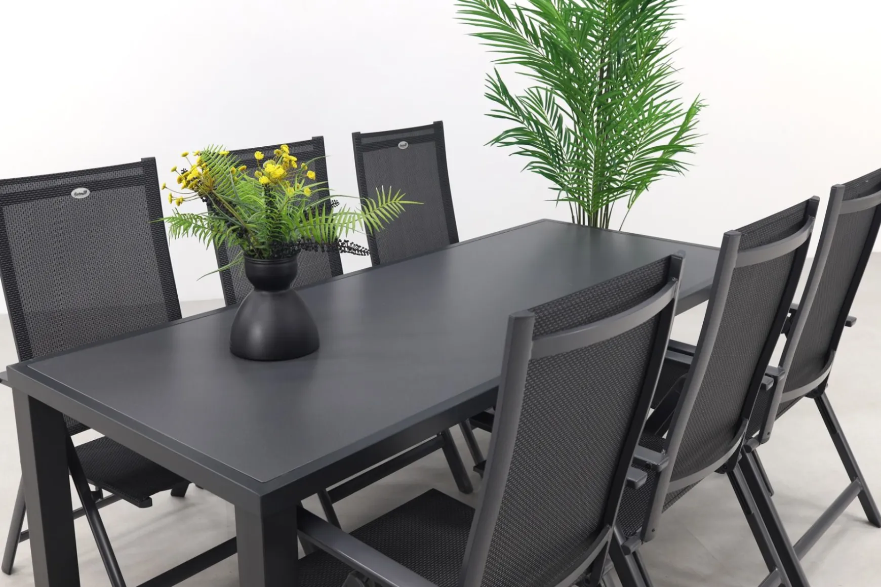 Hartman Napoli/Alma 210 cm. tuinset - 7-delig verstelbaar