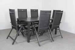 Hartman Napoli/Alma 160 cm. tuinset - 7-delig verstelbaar