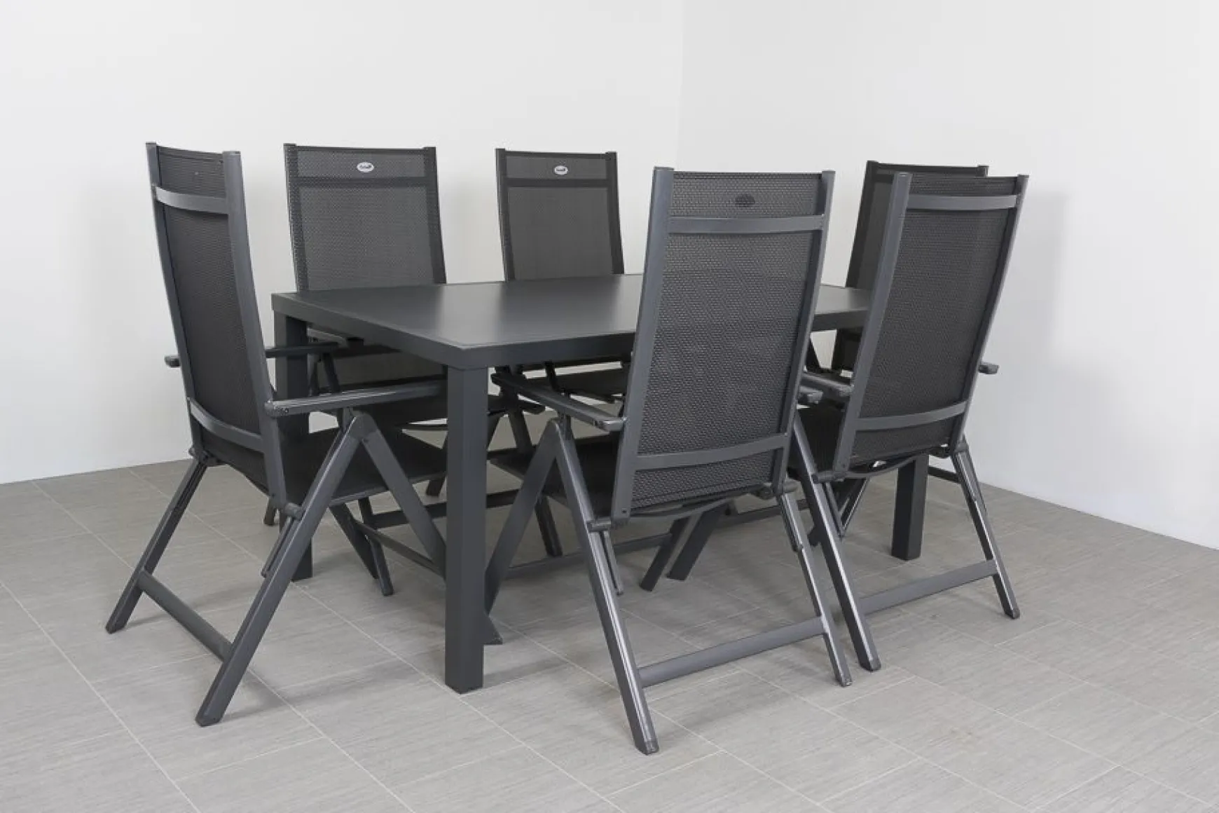 Hartman Napoli/Alma 160 cm. tuinset - 7-delig verstelbaar