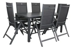 Hartman Napoli/Alma 160 cm. tuinset - 7-delig verstelbaar