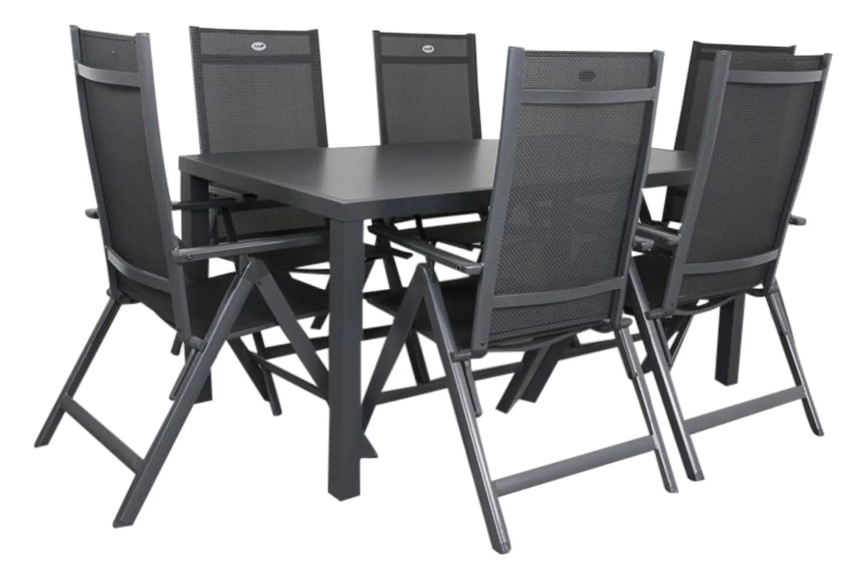 Hartman Napoli/Alma 160 cm. tuinset - 7-delig verstelbaar