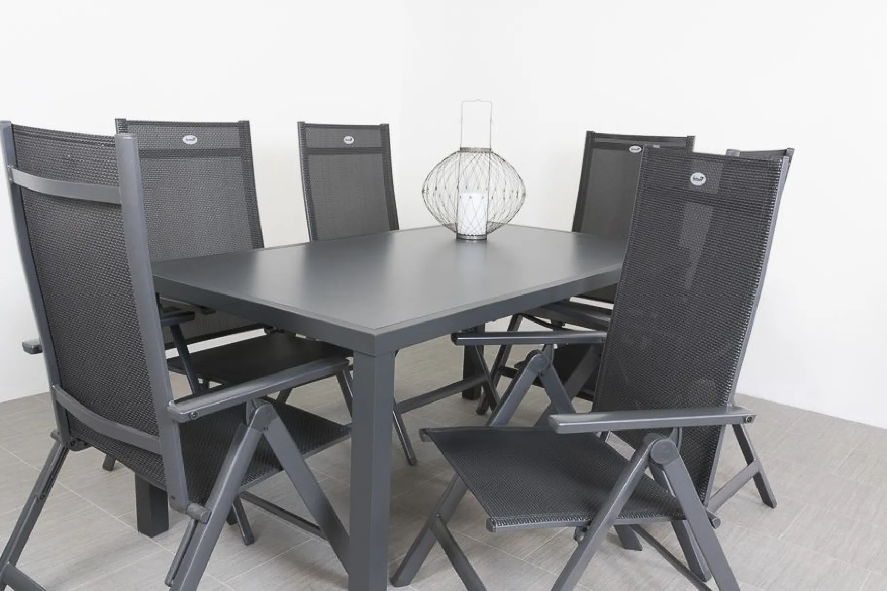 Hartman Napoli/Alma 160 cm. tuinset - 7-delig verstelbaar