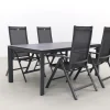 Hartman Napoli/Baltimor 180 cm. verstelbare tuinset - 5-delig