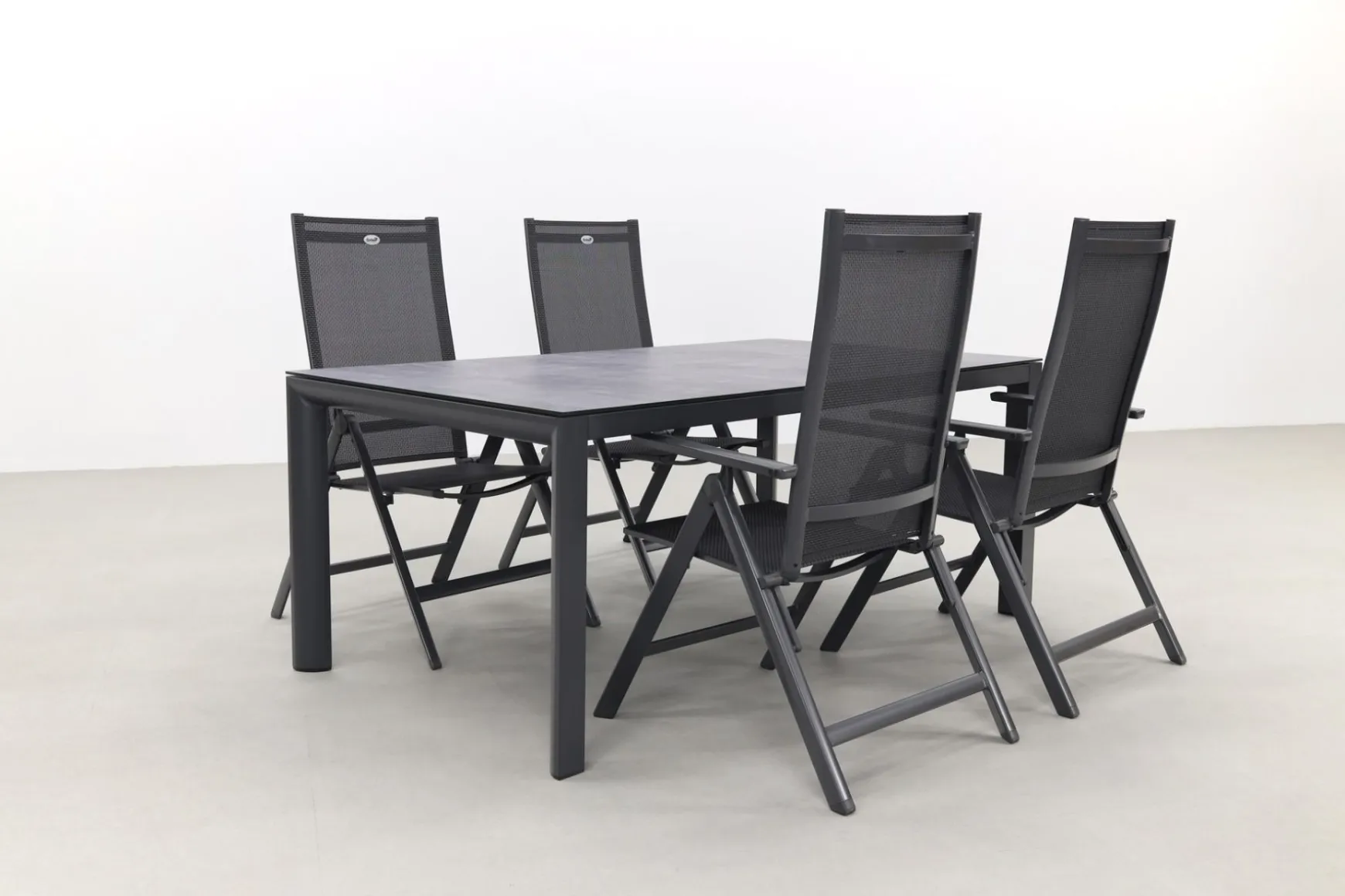 Hartman Napoli/Baltimor 180 cm. verstelbare tuinset - 5-delig