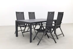Hartman Napoli/Baltimor 180 cm. verstelbare tuinset - 5-delig